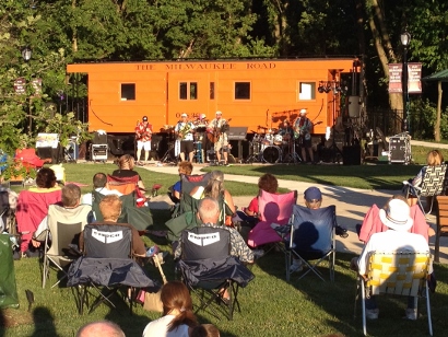 Concert at the Depot Museum